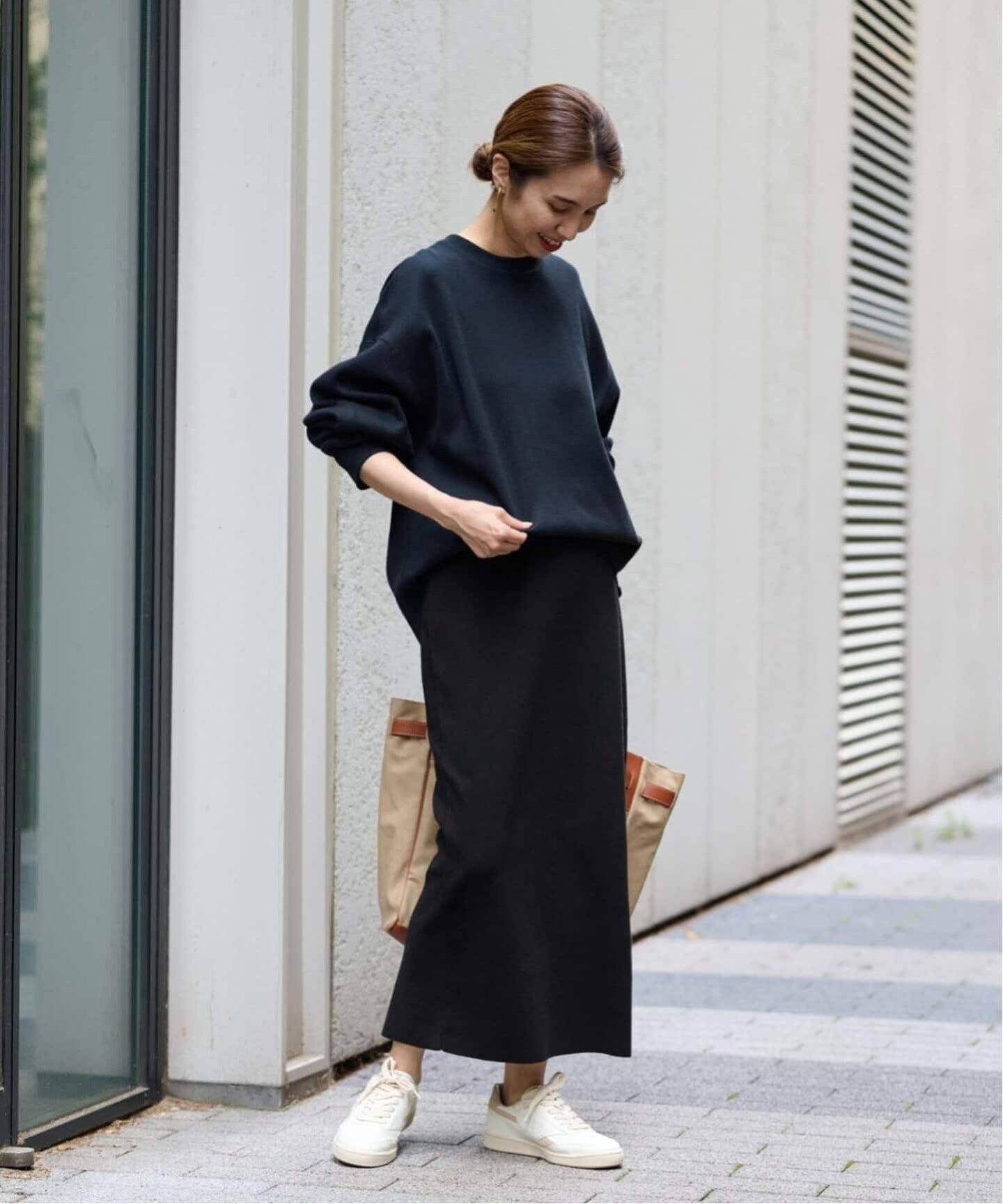 ≪WEB限定追加≫総針タイトスカート3（ロング・マキシ丈スカート  