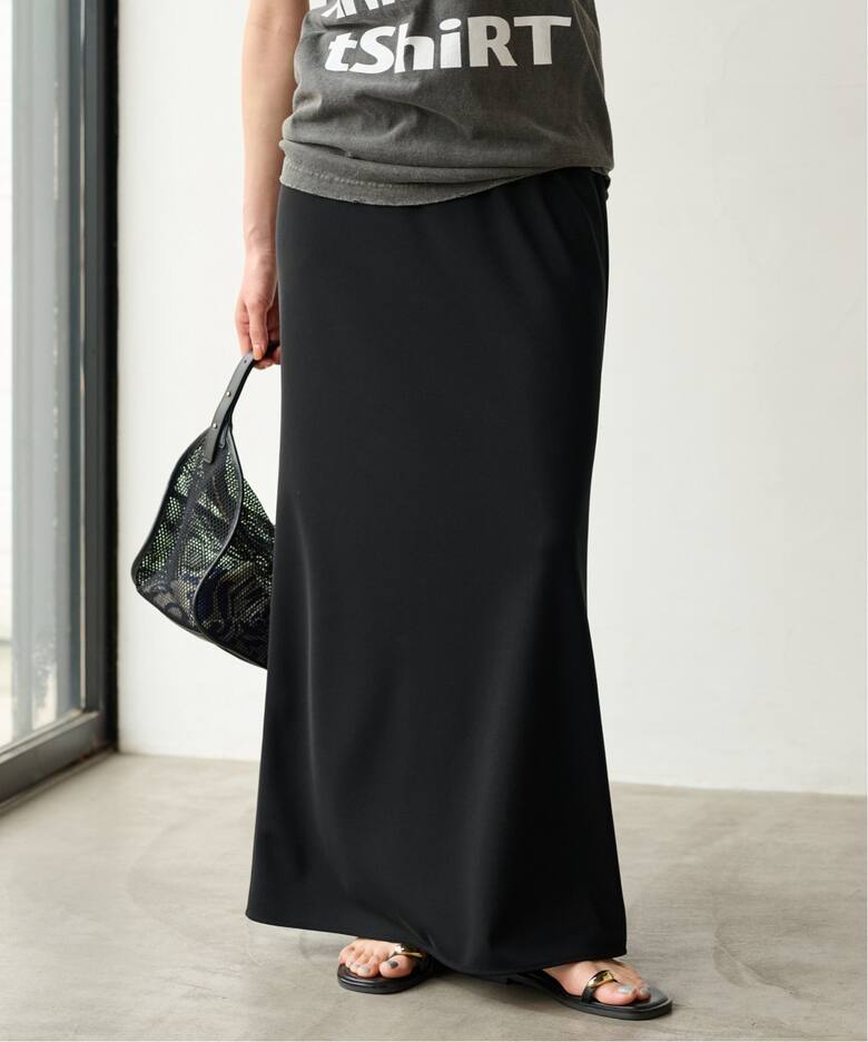 TAジャージーマーメイドスカート（ロング・マキシ丈スカート  