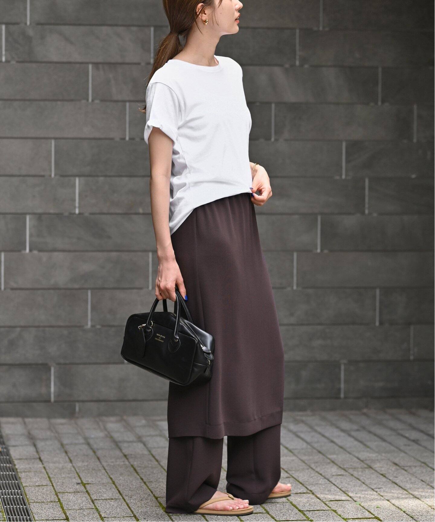 メランジツイルレイヤードボトムス（その他スカート）｜FRAMeWORK  