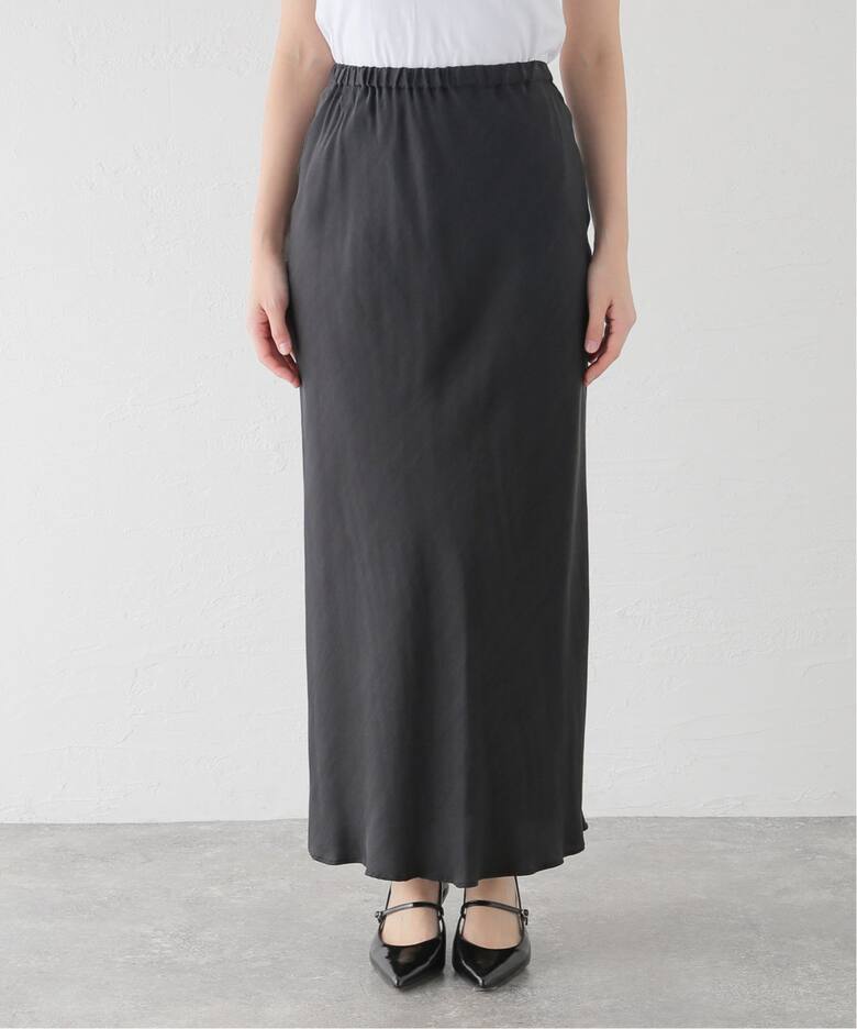 フィブリルキュプラバイアススカート（ロング・マキシ丈スカート  