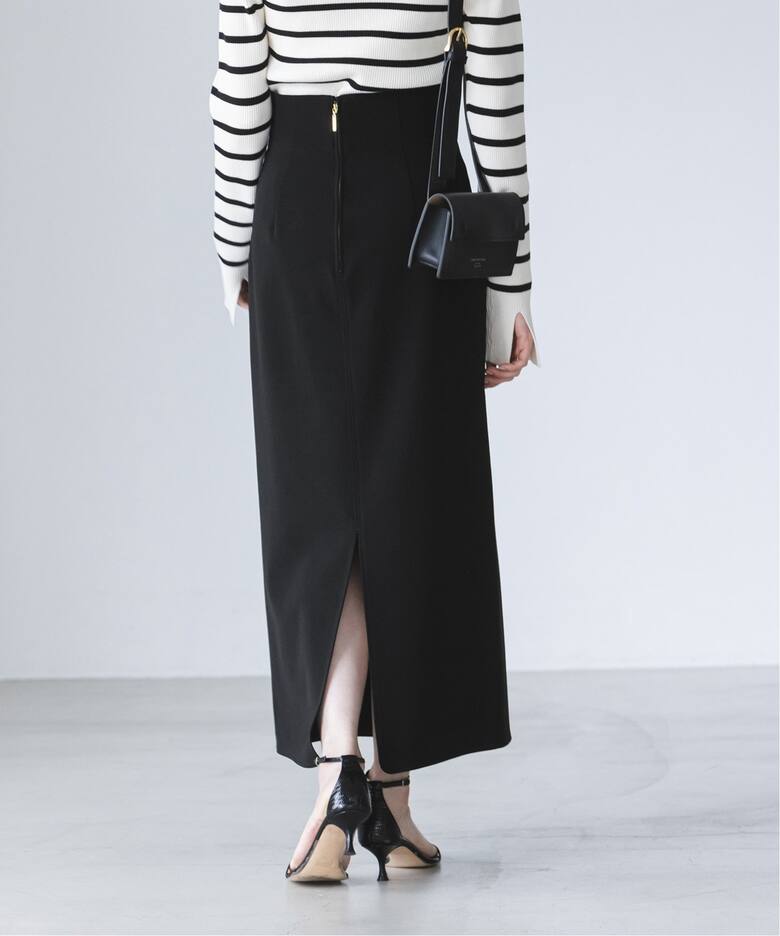 追加》ジャージーライクカラータイトスカート 6（ロング・マキシ丈  