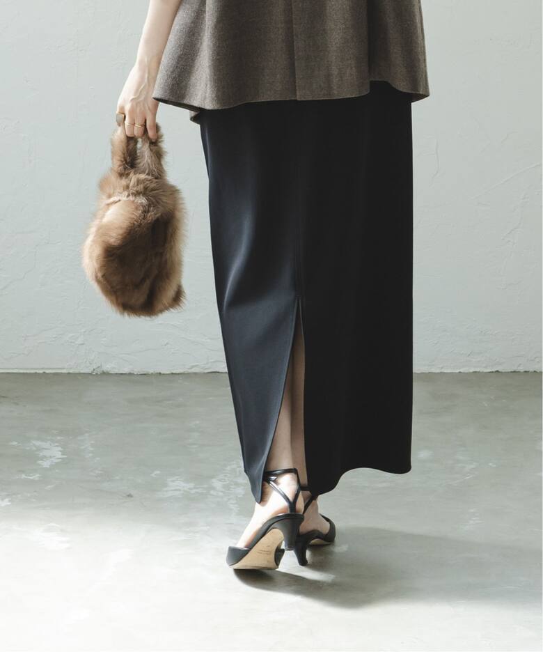 追加》ジャージーライクカラータイトスカート 7（ロング・マキシ丈  