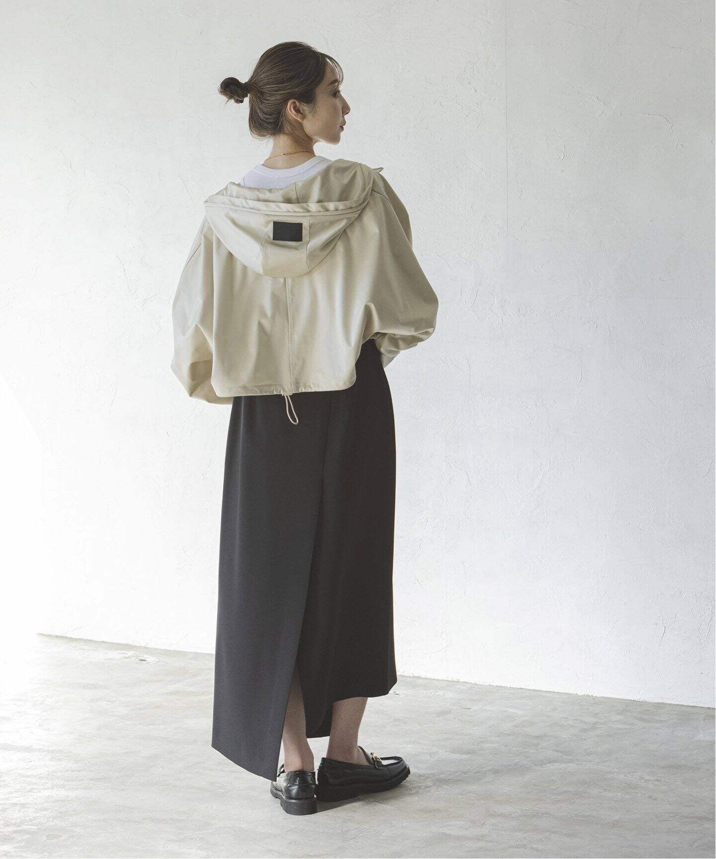 アシンメトリーレングススカート（ロング・マキシ丈スカート）｜NOBLE  