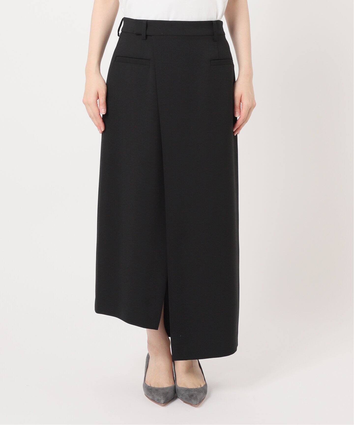 アシンメトリーレングススカート（ロング・マキシ丈スカート）｜NOBLE  