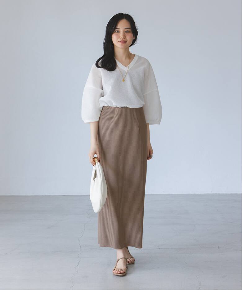 追加》トタンテレコタイトスカート 14（ロング・マキシ丈スカート  