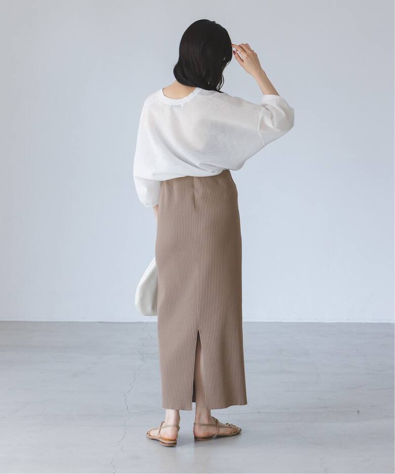 追加》トタンテレコタイトスカート 14（ロング・マキシ丈スカート  