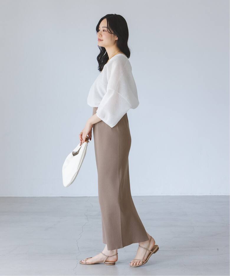 追加》トタンテレコタイトスカート 14（ロング・マキシ丈スカート  