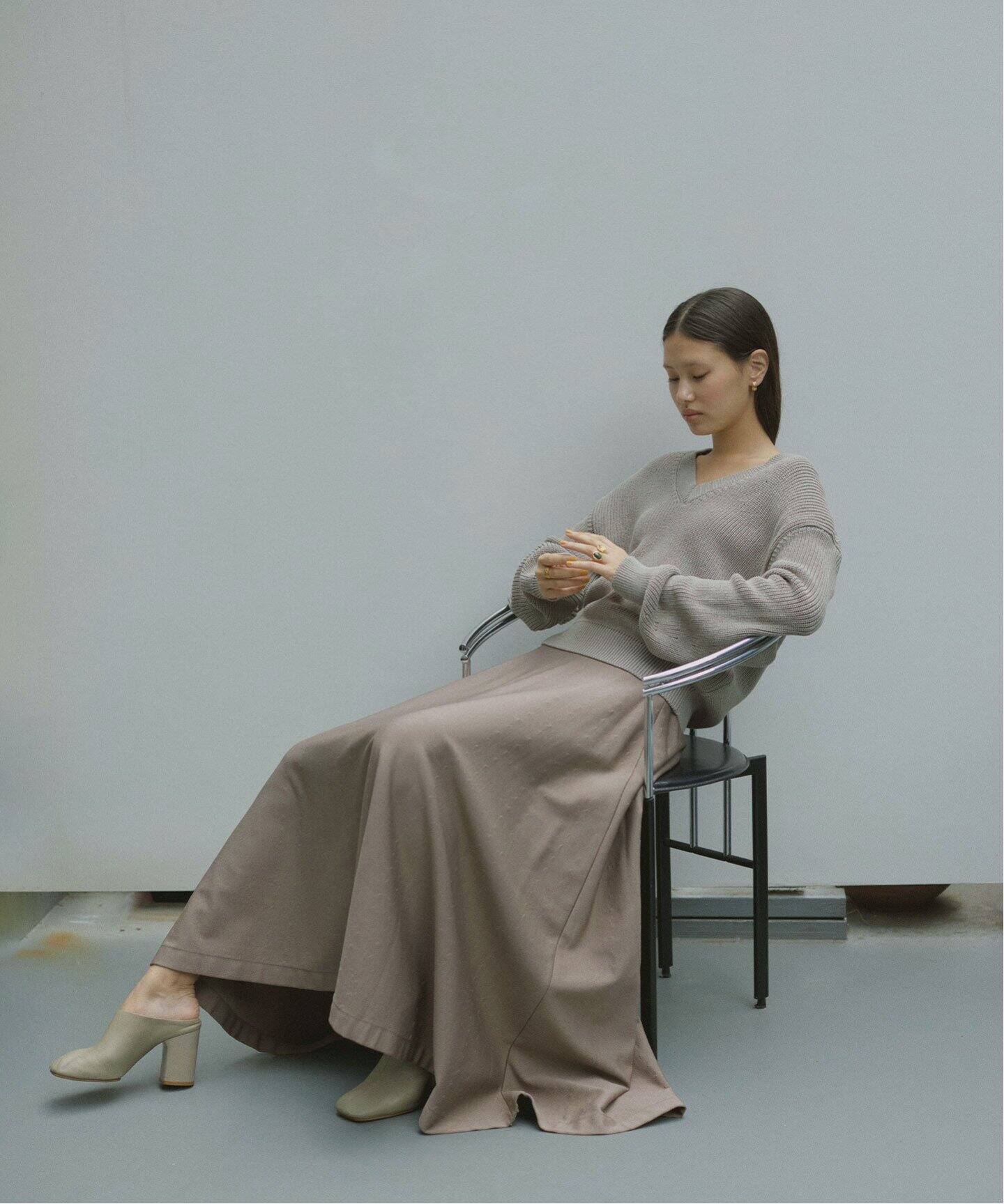 NOBLE購入 未使用 ELIN エリン ラップフレア スカート（ELENI/エルニ  