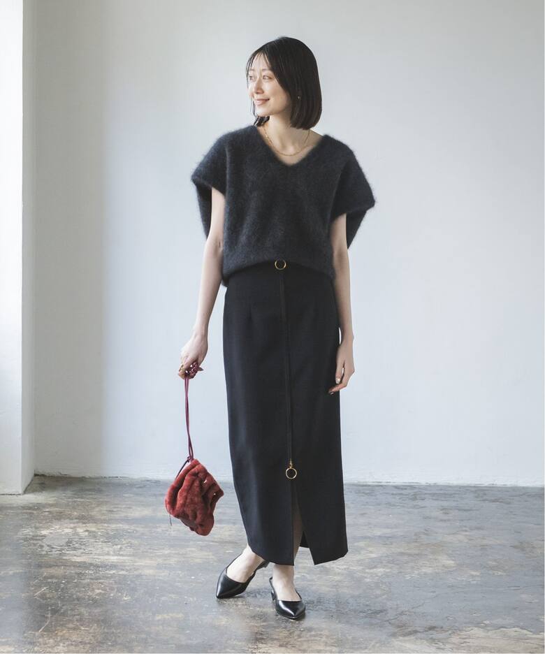 追加2》ショルダーサロペットフープジップスカート（ロング・マキシ丈  