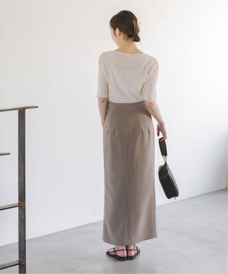 追加2》ショルダーサロペットフープジップスカート（ロング・マキシ丈  