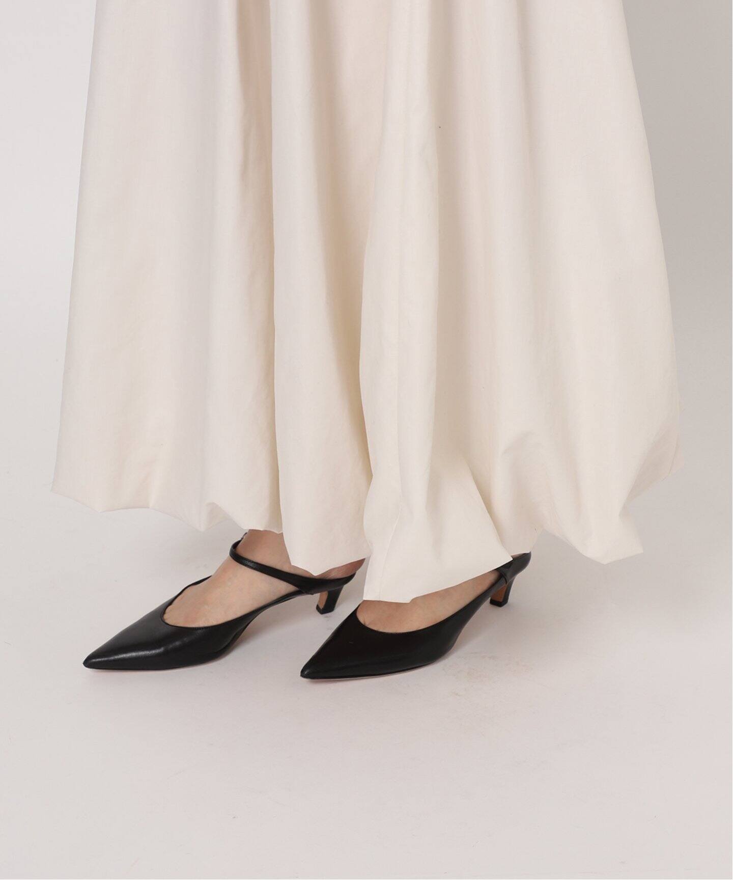 メタルタイプライターバルーンスカート（ロング・マキシ丈スカート  