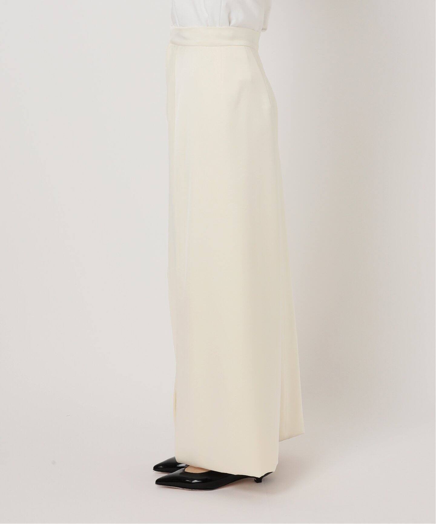 ターンアラウンドサテンスカート（ロング・マキシ丈スカート）｜NOBLE  