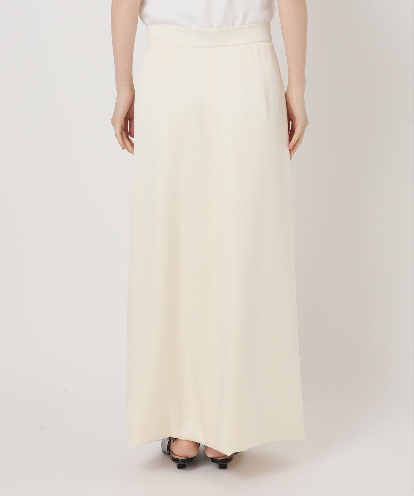 ターンアラウンドサテンスカート（ロング・マキシ丈スカート）｜NOBLE  