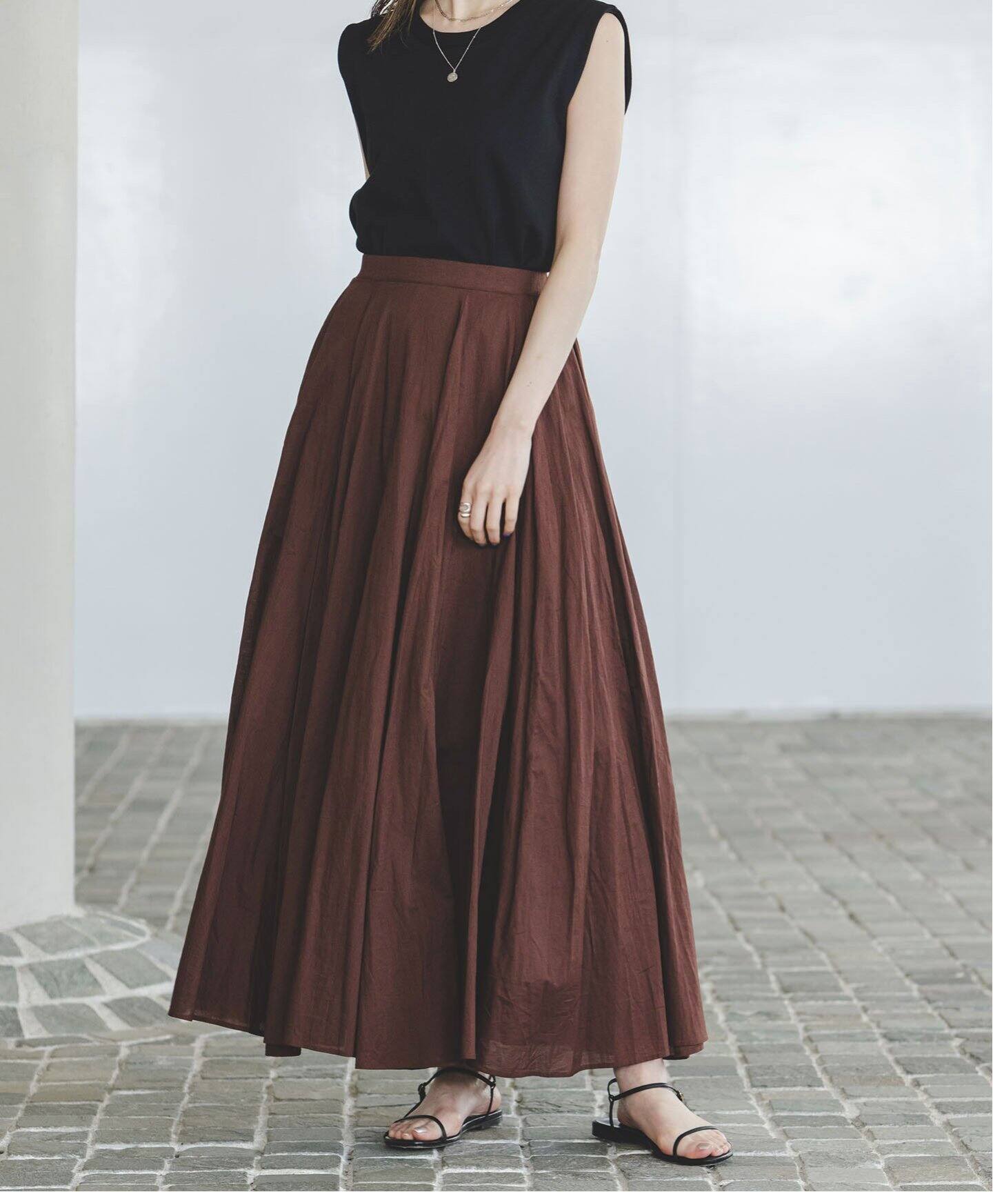 一部店舗・WEB限定》MARIHA/マリハ 夜風のスカート（ロング・マキシ丈  