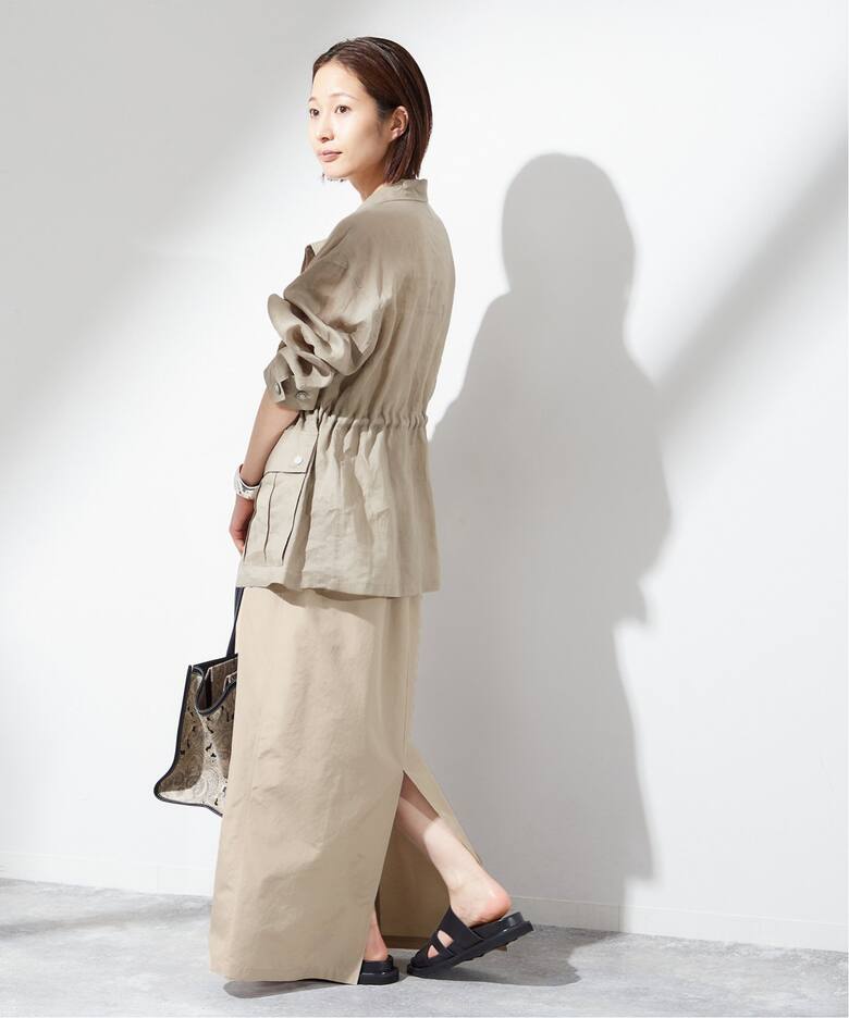 追加》エクセルテックイージーマキシスカート（ロング・マキシ丈  