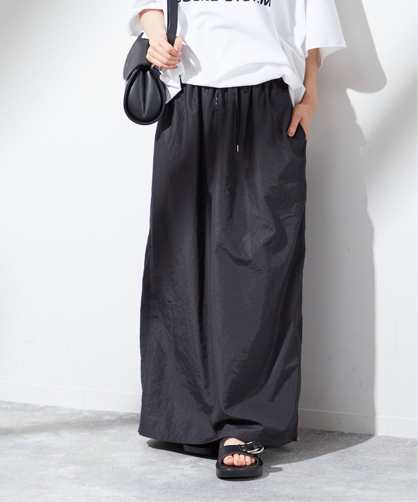 追加》エクセルテックイージーマキシスカート（ロング・マキシ丈  