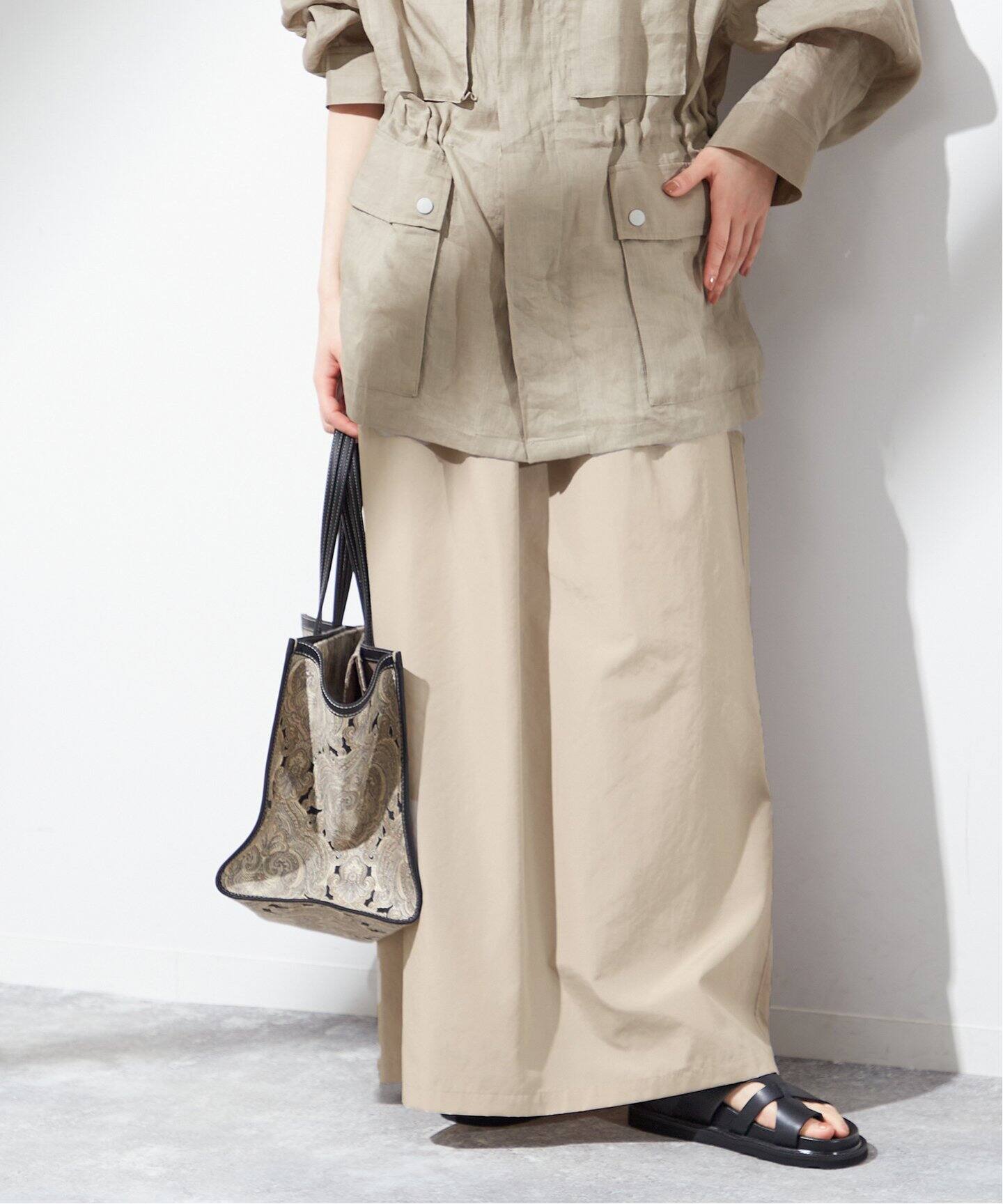 追加》エクセルテックイージーマキシスカート（ロング・マキシ丈  