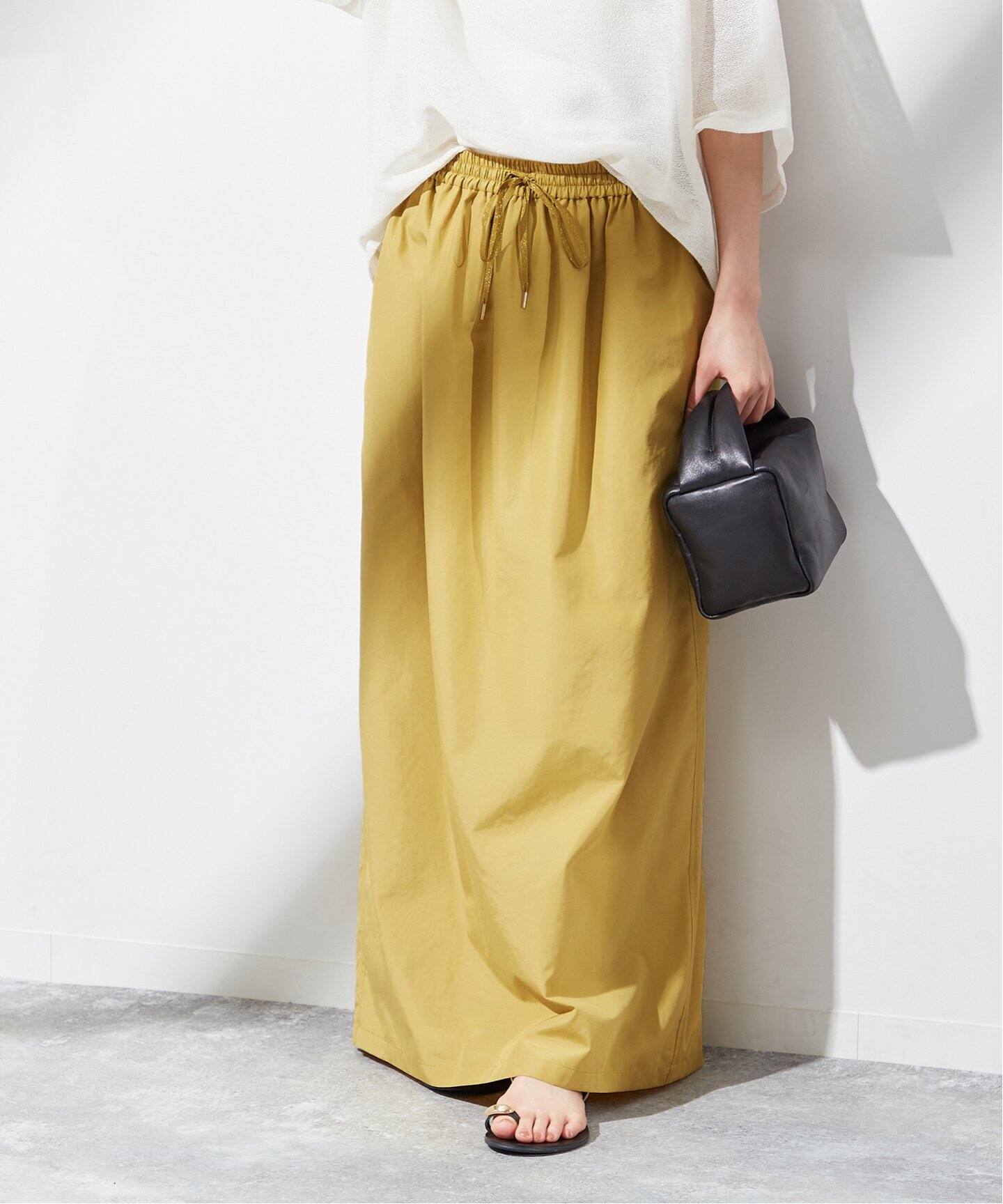 追加》エクセルテックイージーマキシスカート（ロング・マキシ丈  