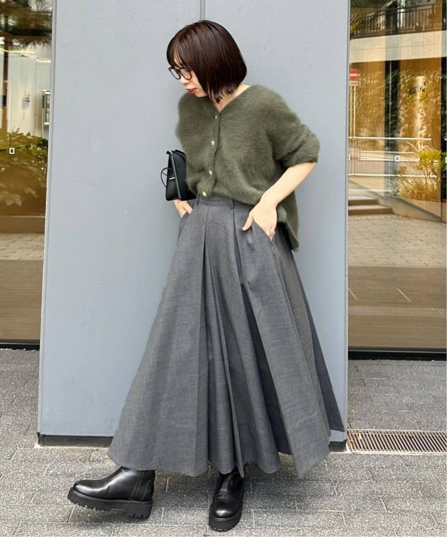 WOOLプリーツスカート（ロング・マキシ丈スカート）｜JOURNAL STANDARD 