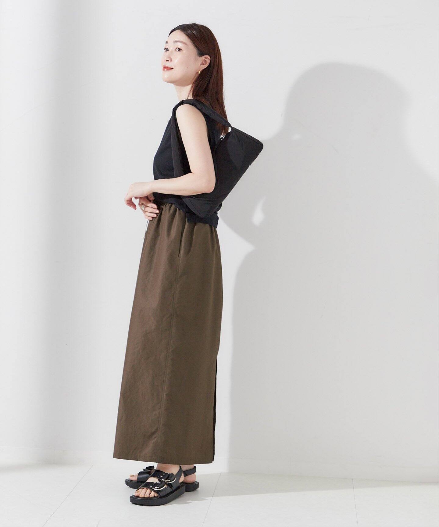 追加2》エクセルテックイージーマキシスカート（ロング・マキシ丈  