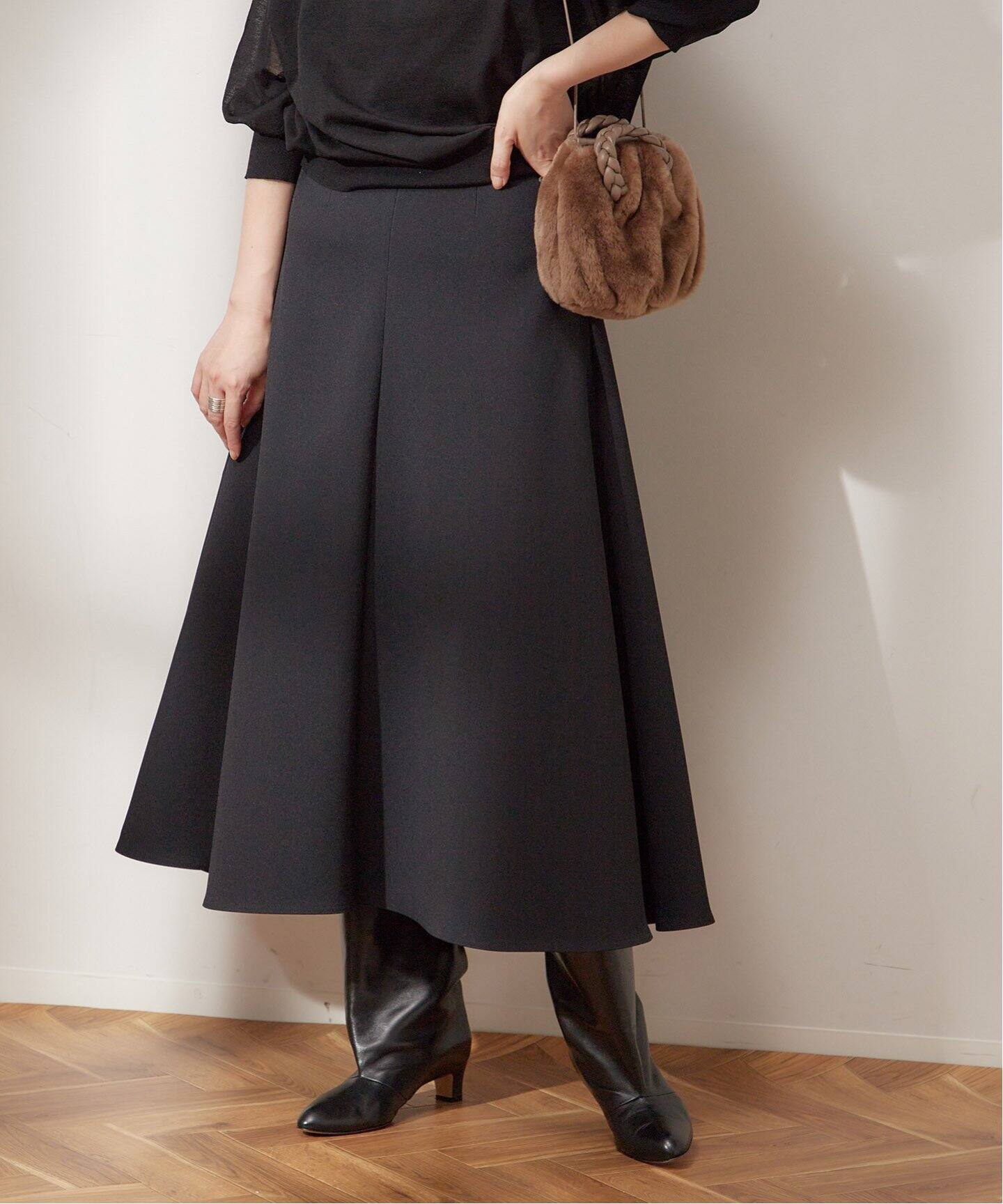フォルムフレアスカート（ロング・マキシ丈スカート）｜JOURNAL 