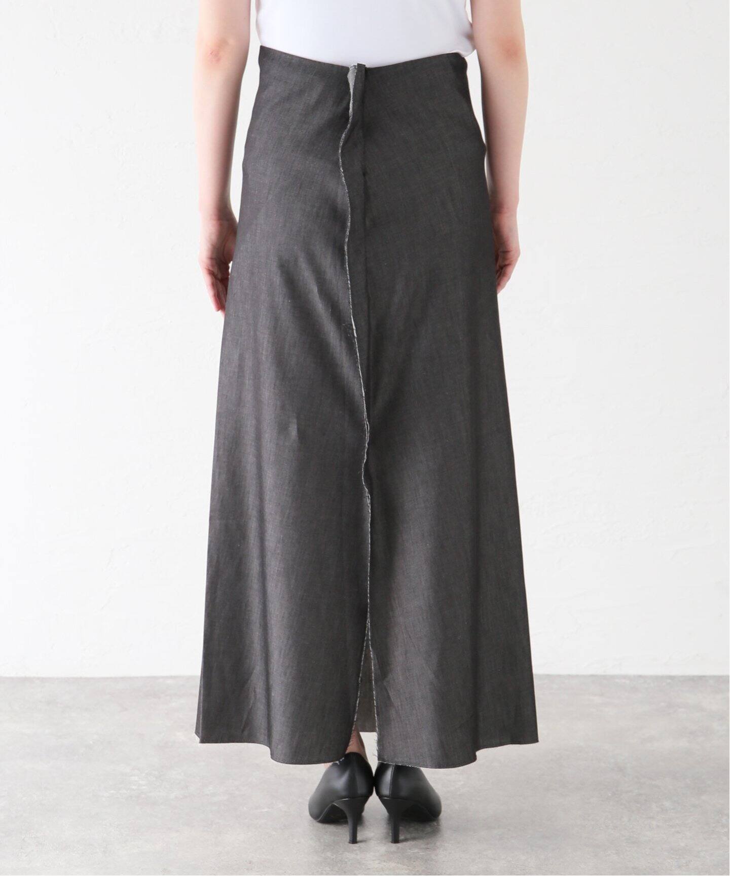 VONIQUE / GABRIELA COLL GARMENTS/ ULTRA FINE DENIM SKIRT