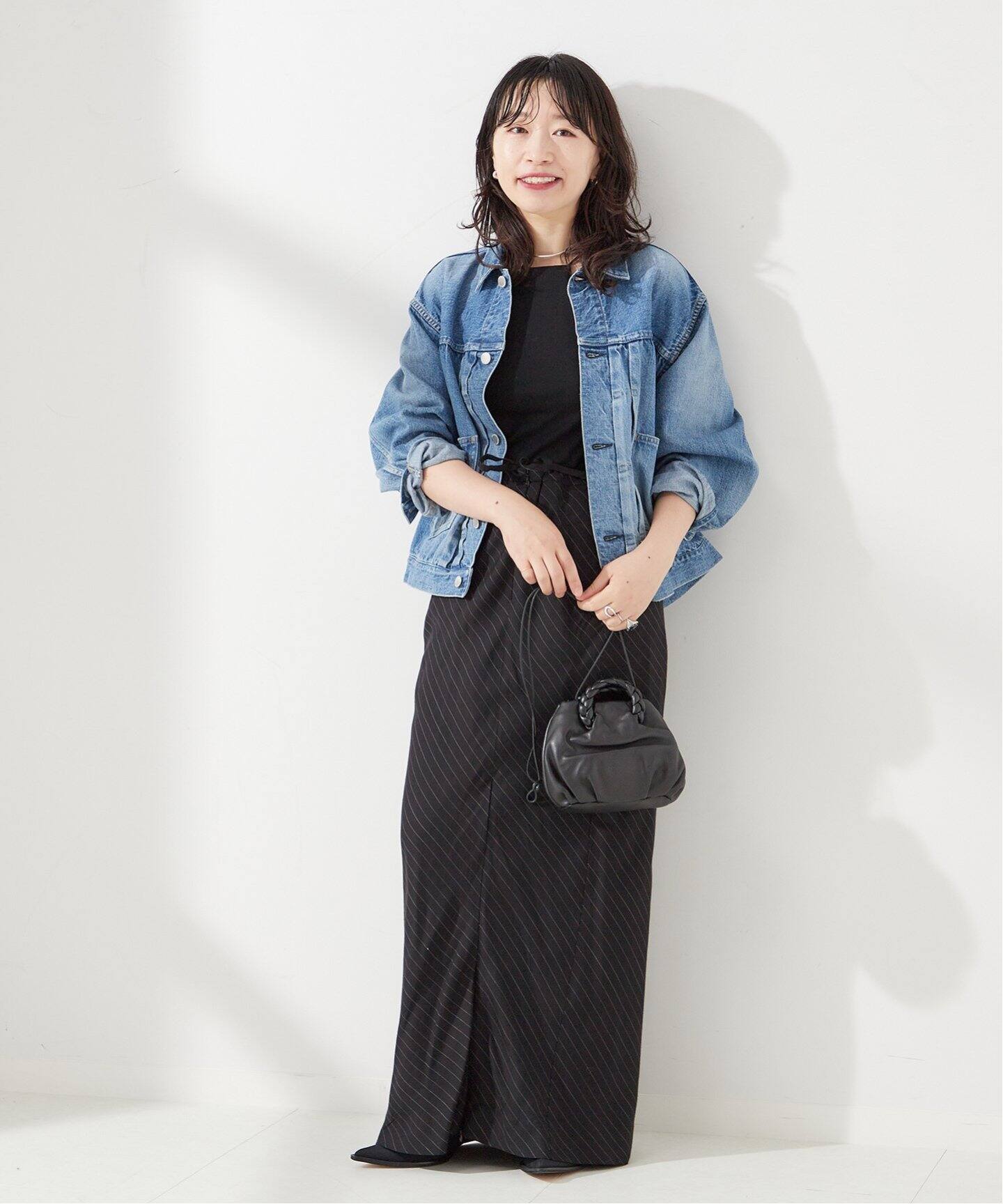 JANE SMITH/ジェーンスミス】CUPRO BIAS SKIRT：スカート（ロング  