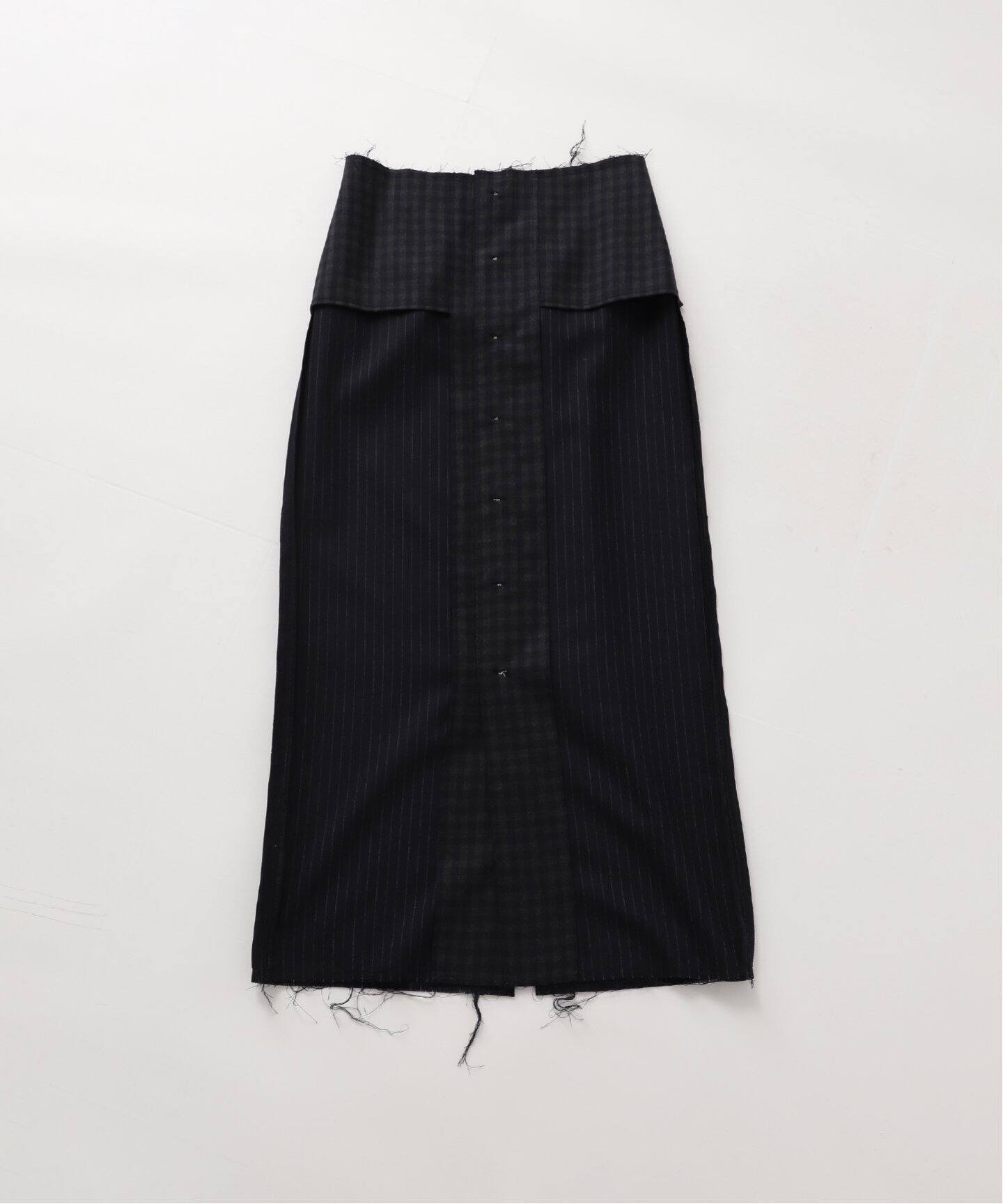 未使用 完売 Uhr ウーア スカート Pleated Belt Skirt 