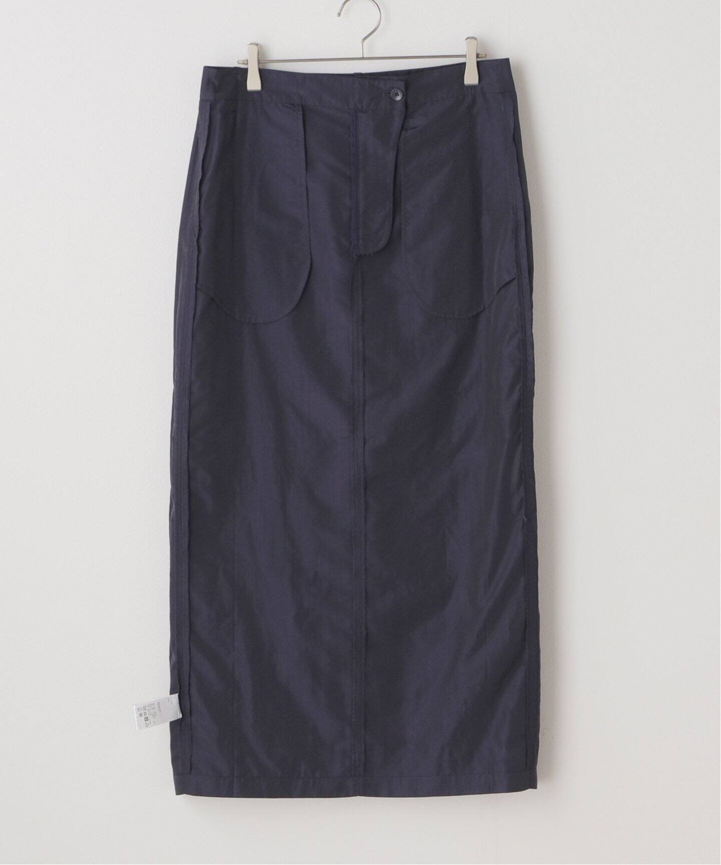 TIBI/ティビ】SILK NYLON MAXI SKIRT：スカート（ロング・マキシ丈 