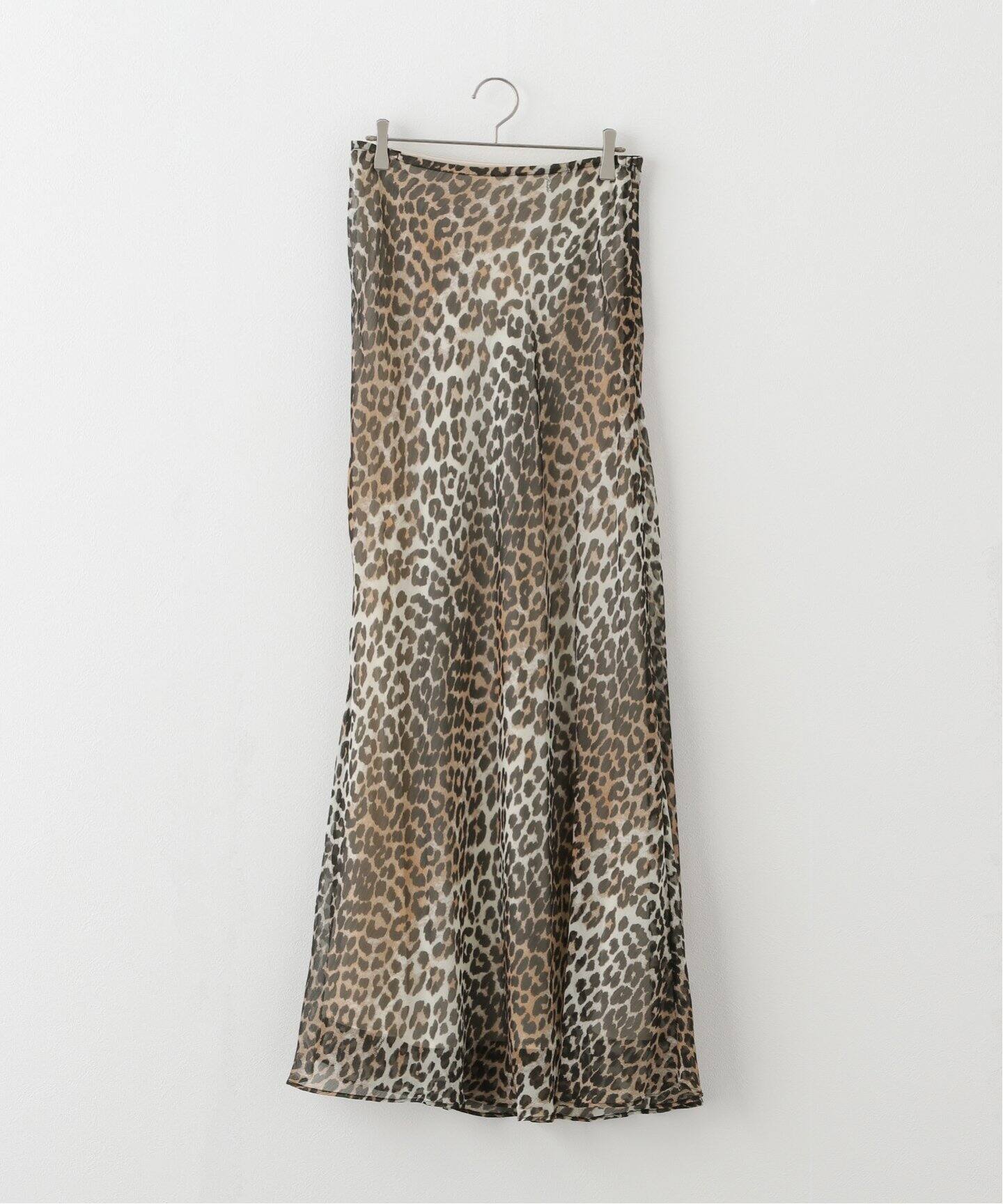 GANNI/ガニー】Printed Chiffon Maxi Skirt：スカート（ロング・マキシ  