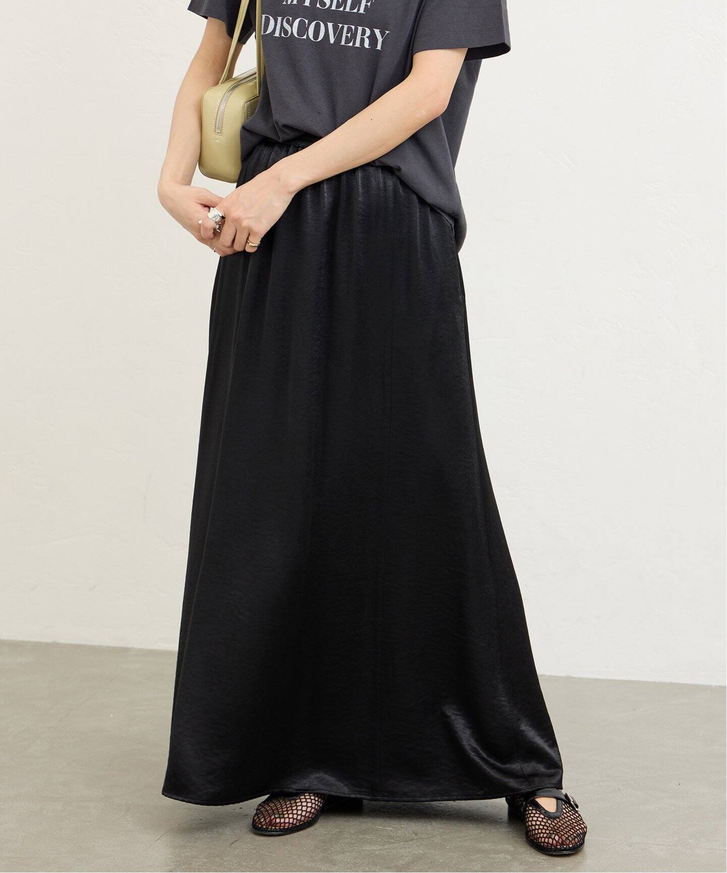 ヴィンテージサテンスカート（ロング・マキシ丈スカート）｜JOURNAL  