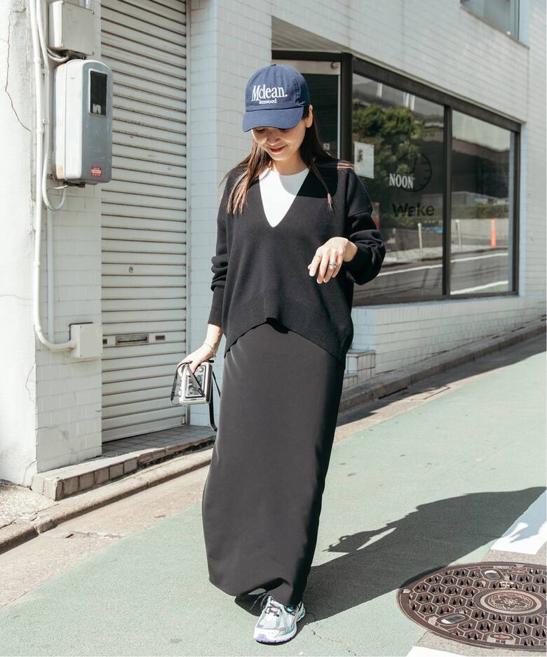 一部店舗＋WEB限定》Onda×JS クリーンツイルタイトスカート（ロング 