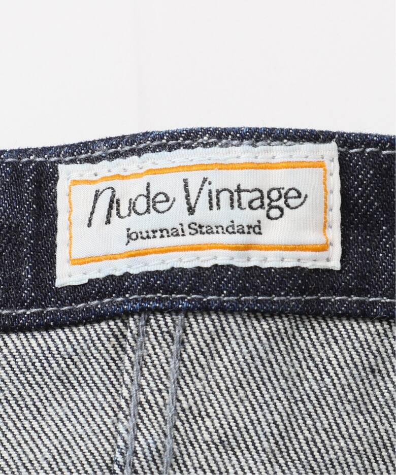 nude vintage×JOURNAL STANDARD】カッティングデニムマキシスカート 