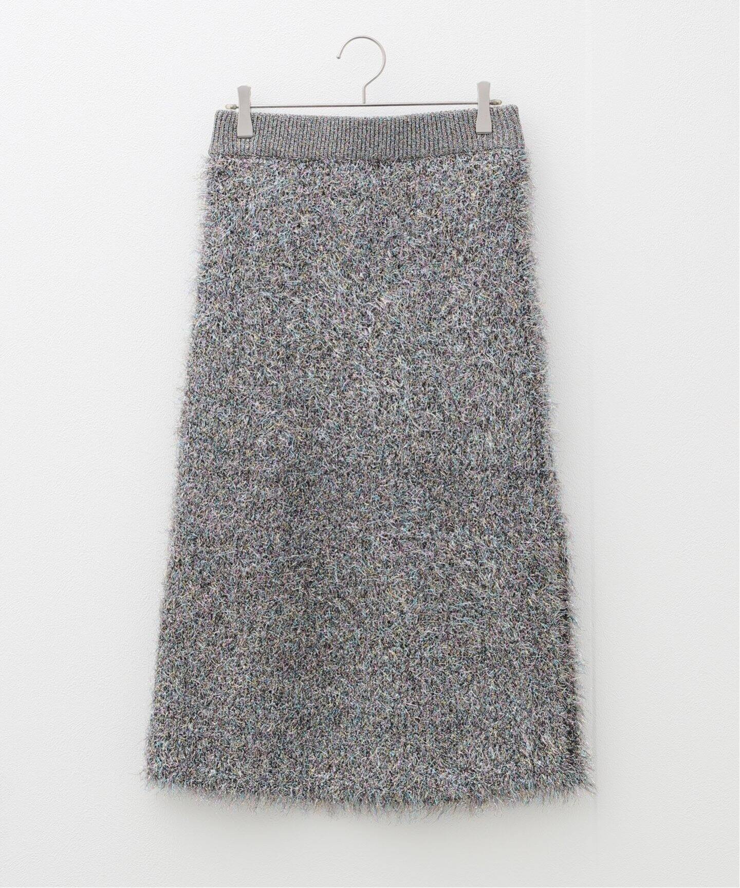 SARA MALLIKA/サラマリカ】SHINY FLUFFY KNIT SKIRT 021242SM3（その他  