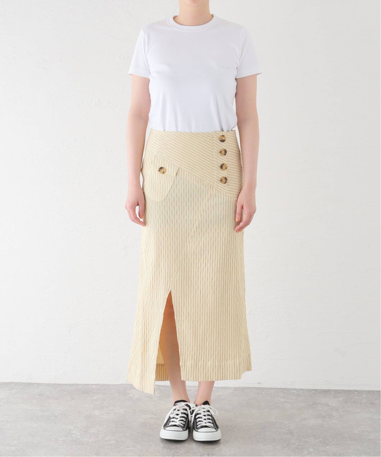 REJINA PYO /レジーナ・ピョウ】Astrid Skirt（ロング・マキシ丈  