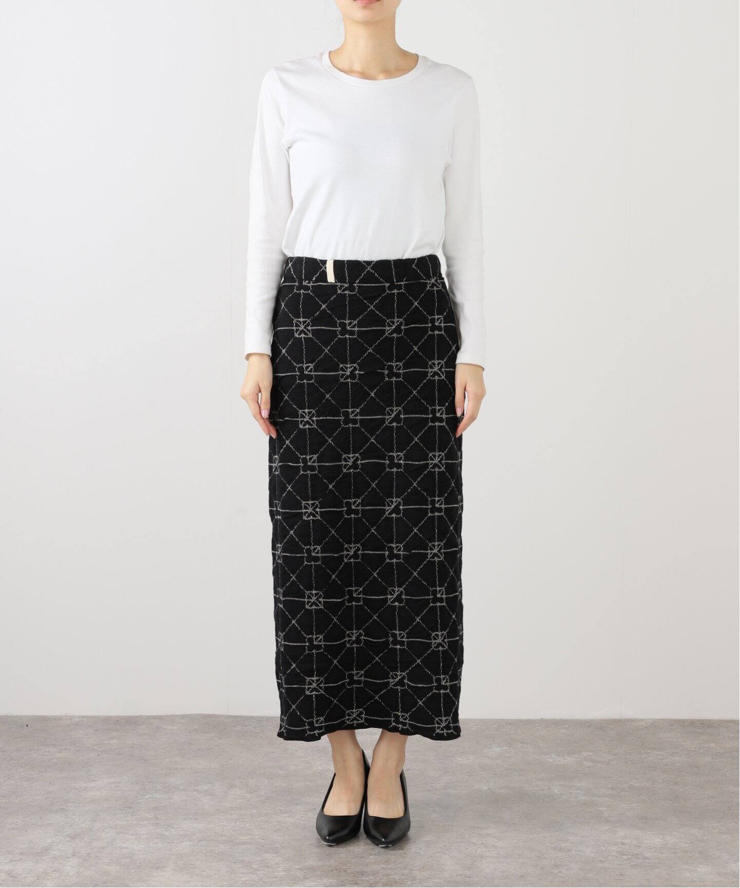 YANYAN/ヤンヤン】 JUNE MAXI SKIRT:スカート YYW24-1721（その他 