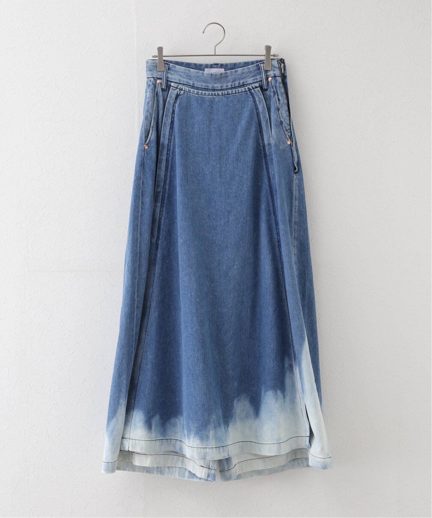 TANAKA / タナカ】THE WIDE SKIRT PANTS（デニムスカート）｜JOURNAL 