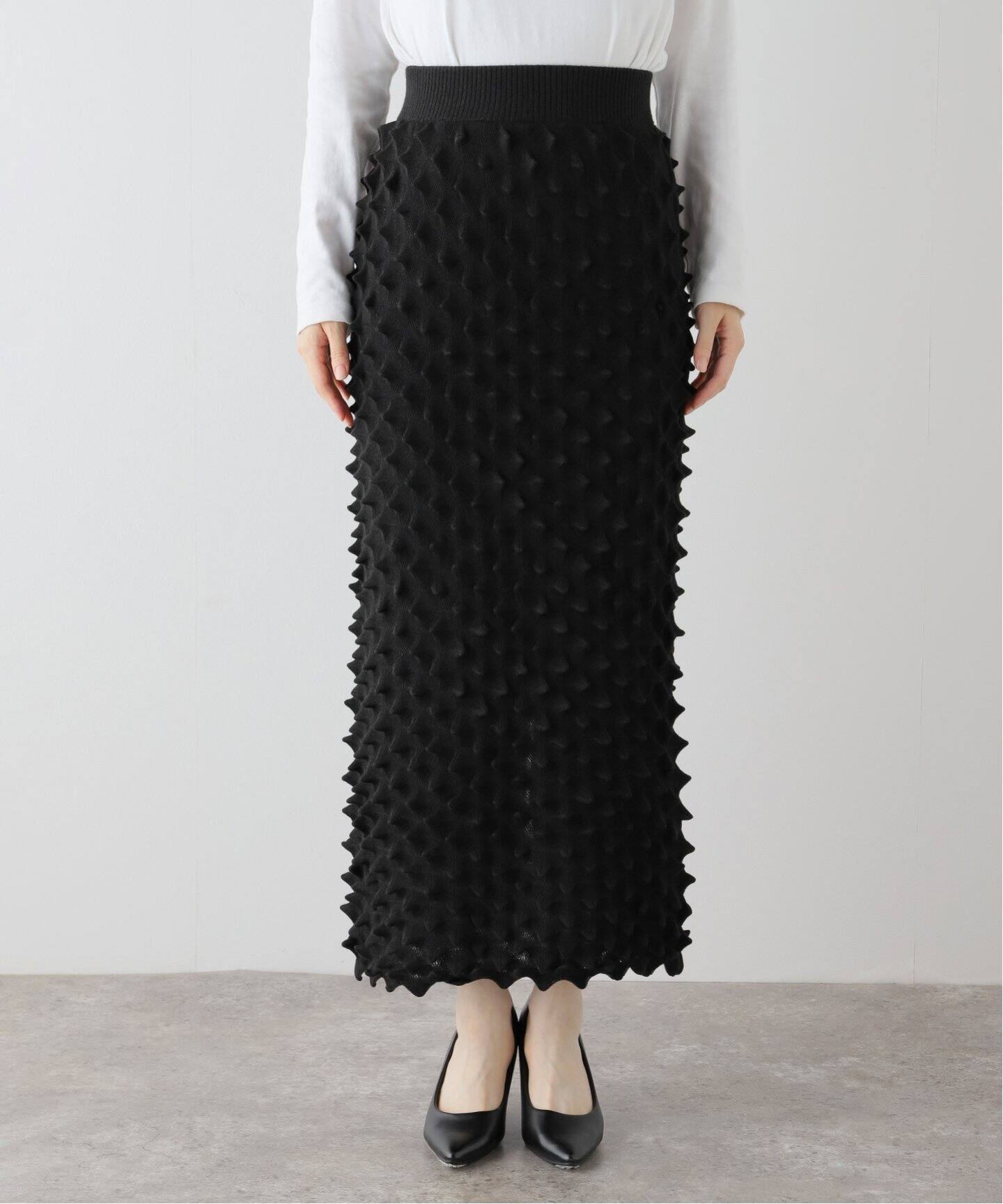 OPEN SESAME CLUB/オープン セサミ クラブ】Durian Long Skirt 