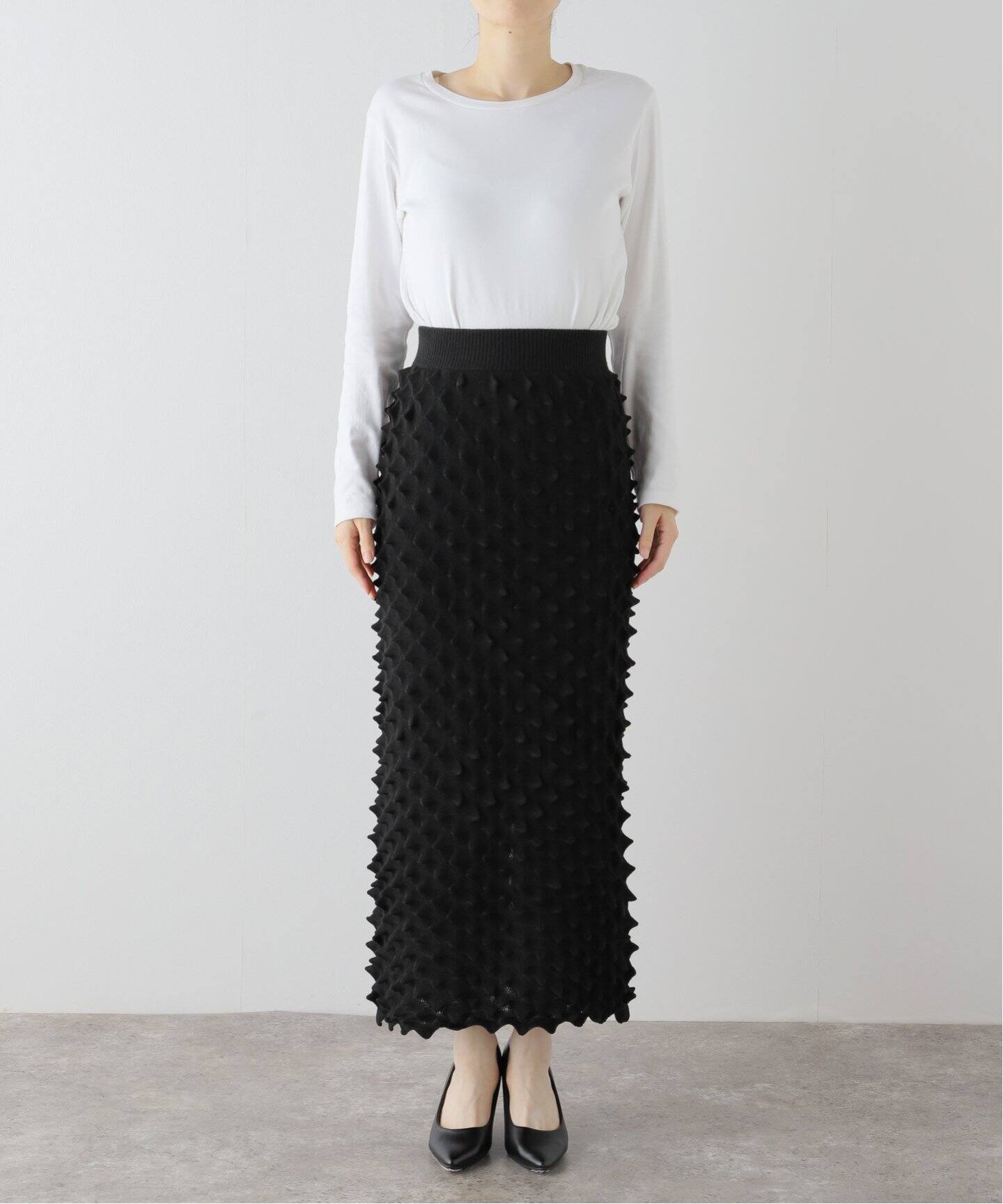 OPEN SESAME CLUB/オープン セサミ クラブ】Durian Long Skirt 