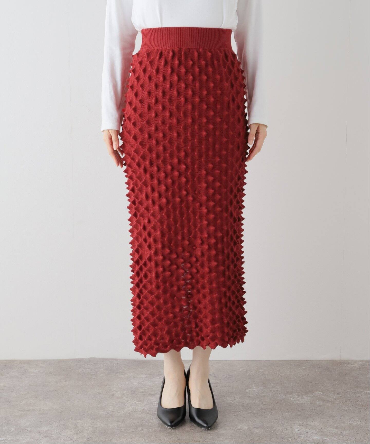 OPEN SESAME CLUB/オープン セサミ クラブ】Durian Long Skirt  