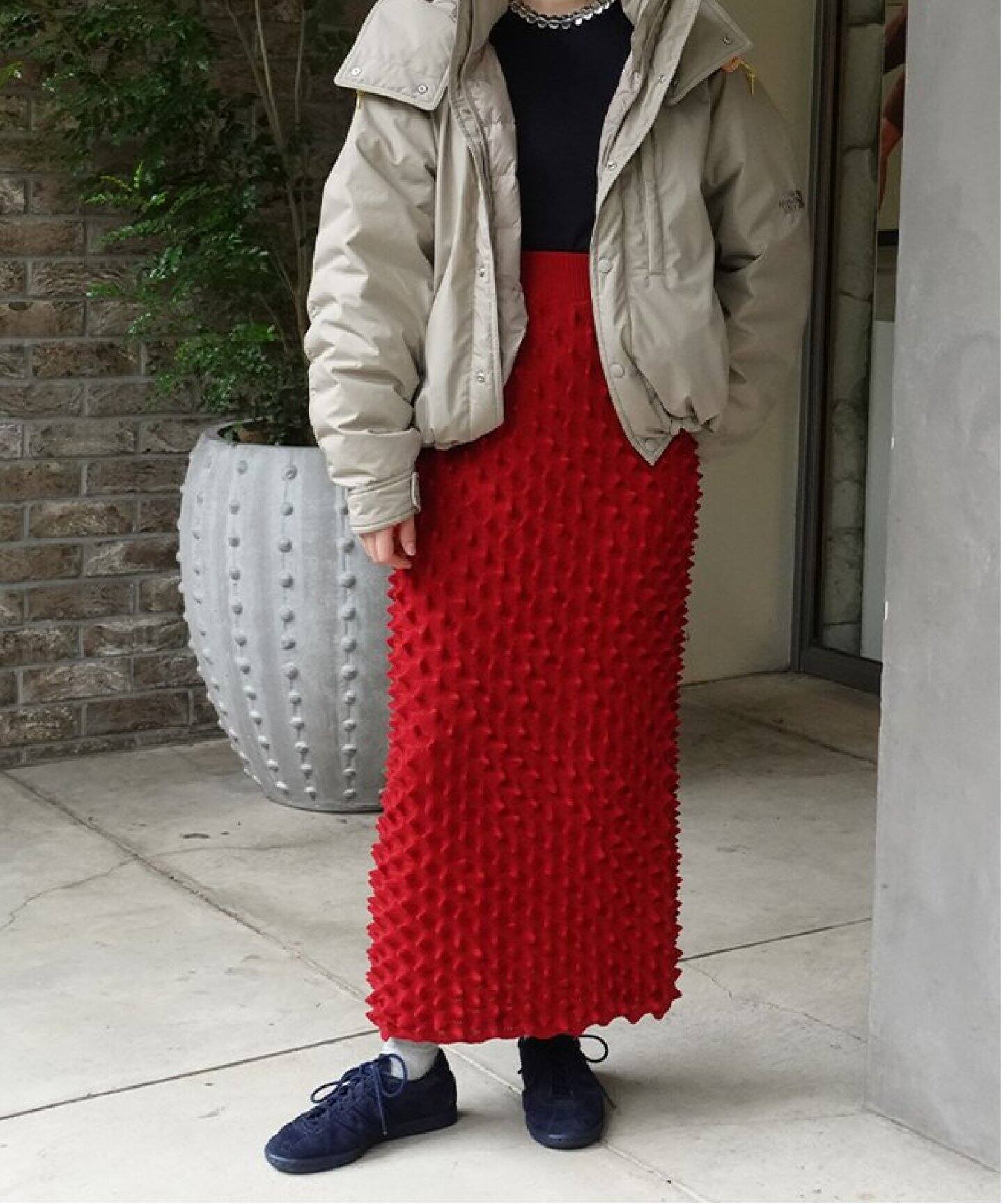 OPEN SESAME CLUB/オープン セサミ クラブ】Durian Long Skirt 