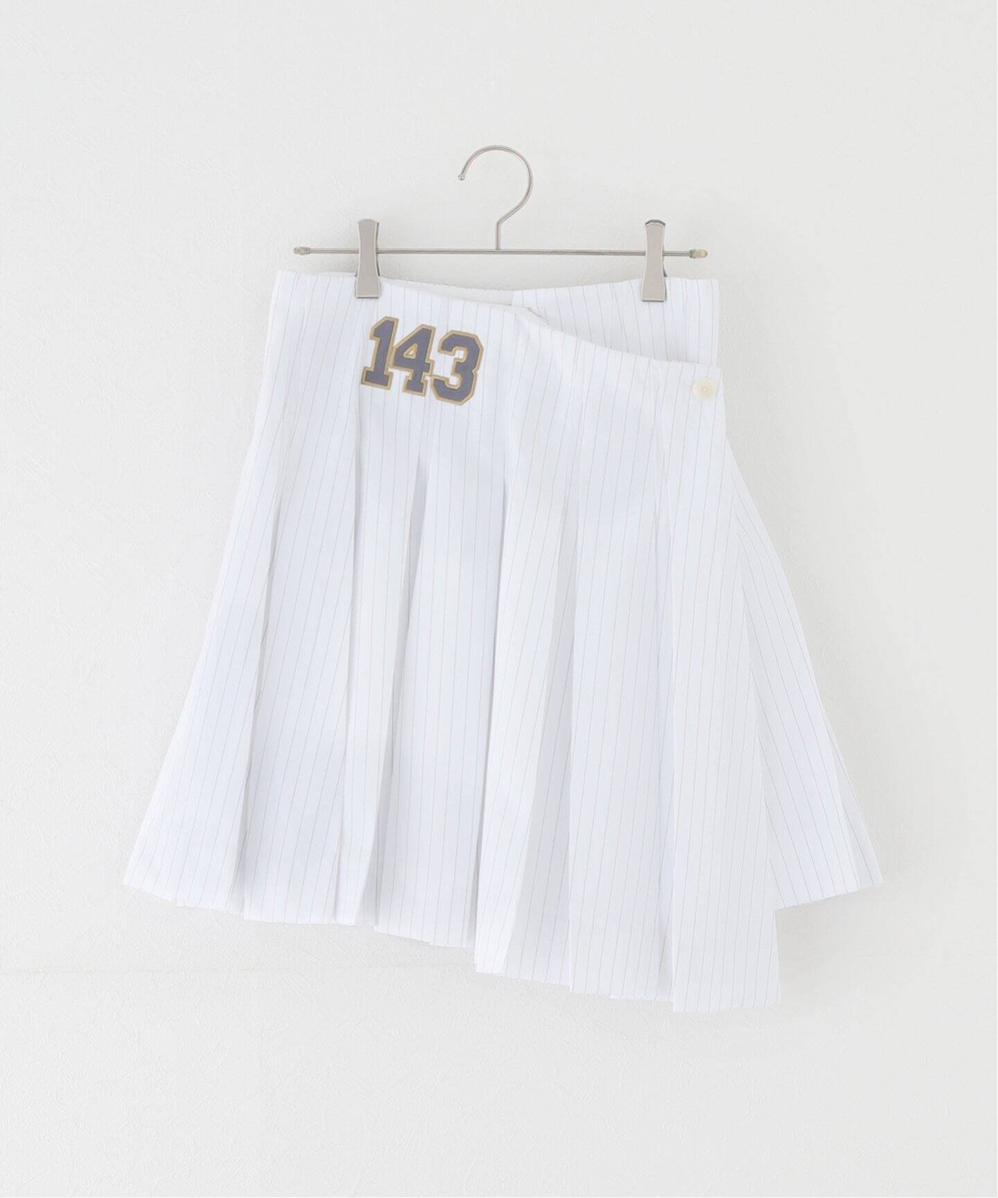 SCULPTOR/スカルプター】143 Asymmetrical Wrap Skirt：スカート（ミニ 