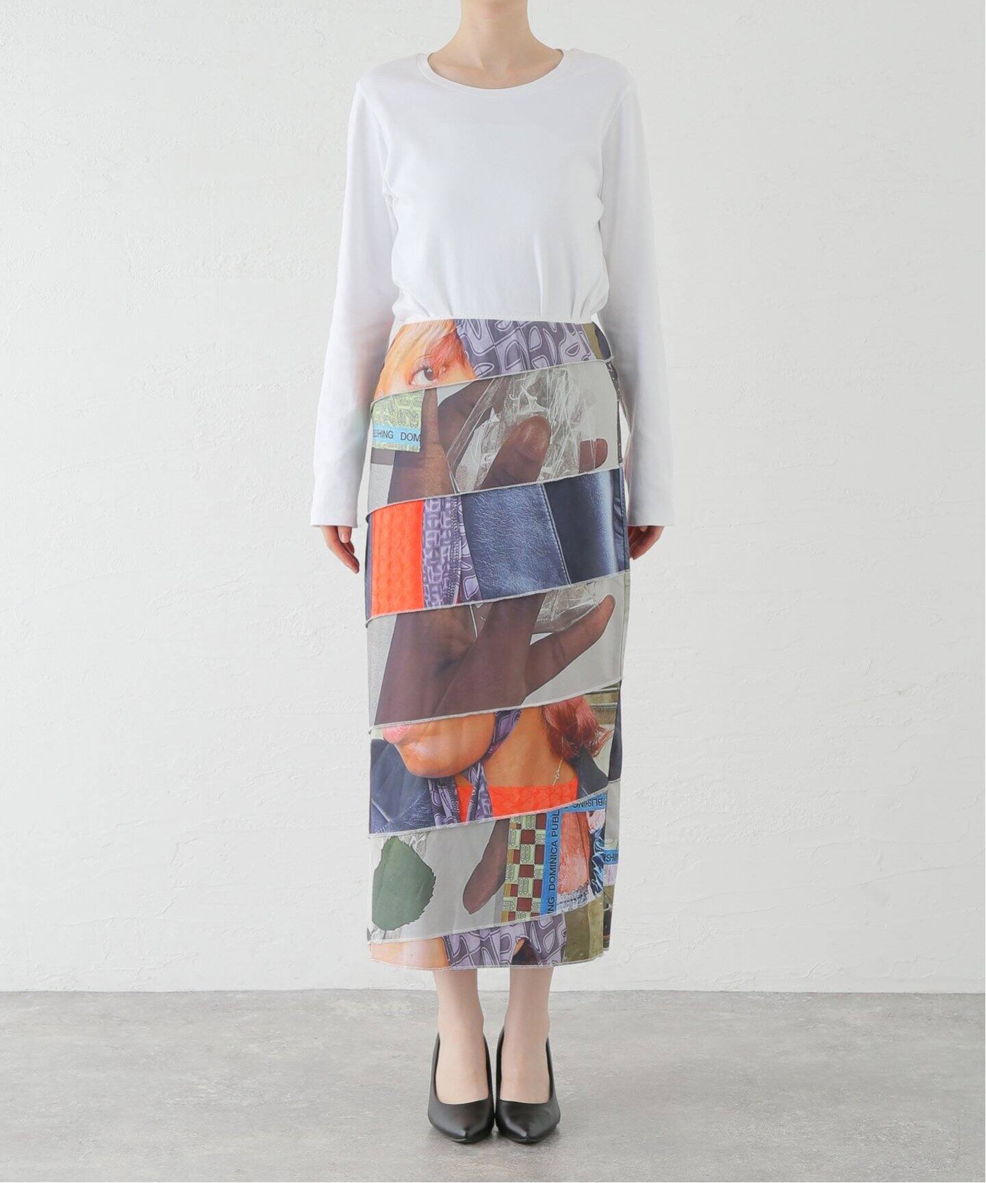 スカート oll kyoto Hanni skirt oll kyoto Hanni skirt 巻きスカートの通販 by -｜ラクマ