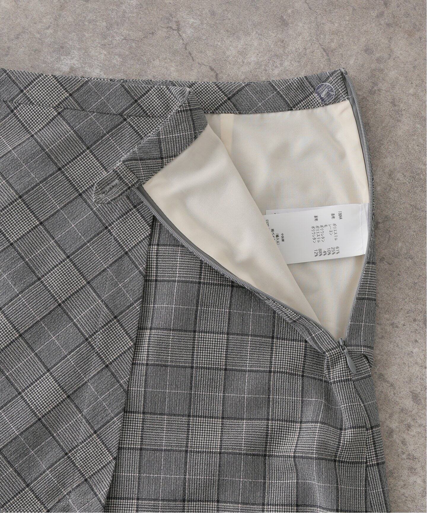 GANNI / ガニー】Check Mix Mini Skirt：ミニスカート（ミニスカート 