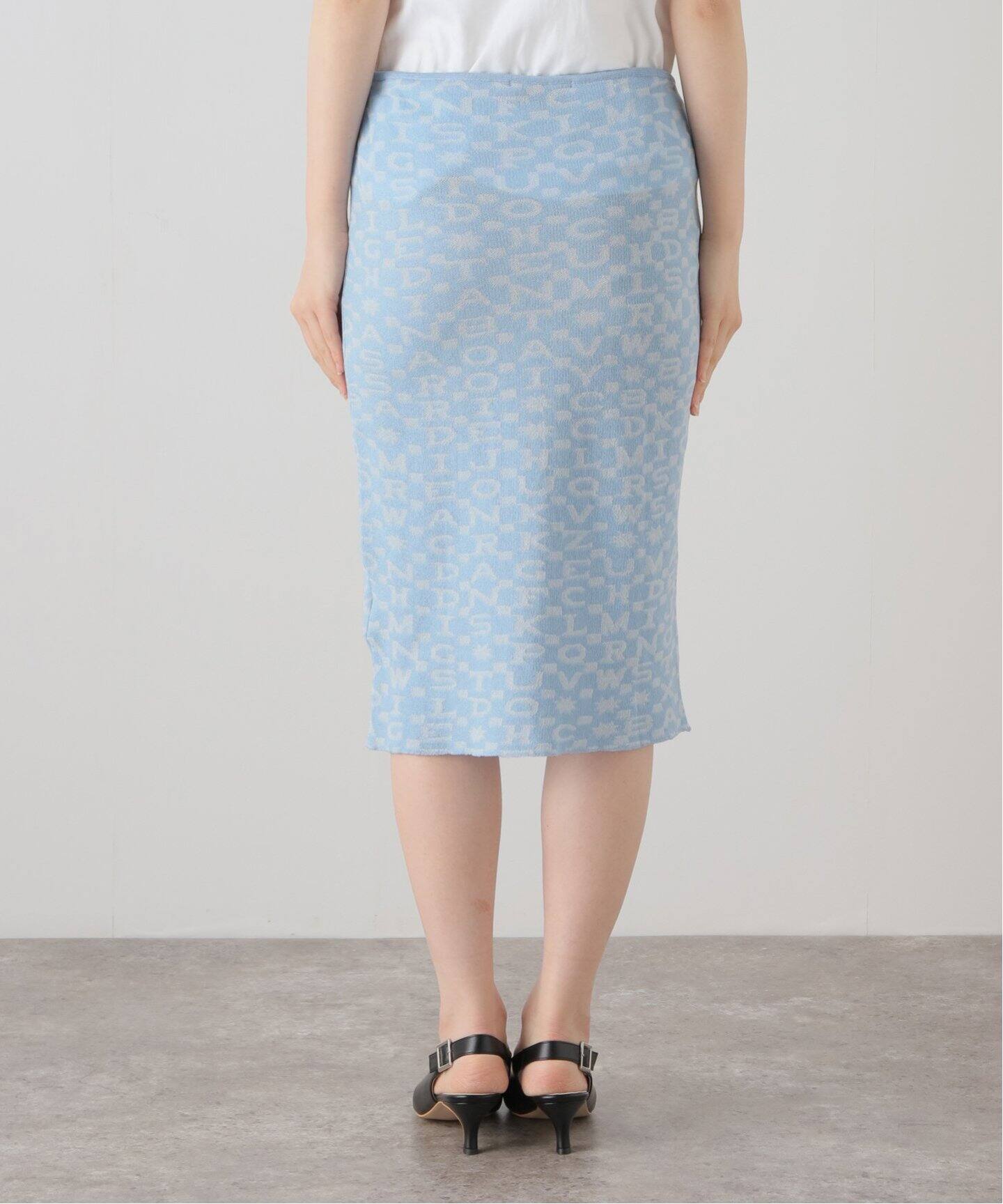 スカート Carne Bollente Alphabite Skirt Carne Bollente/カルネボレンテ】 Alphabite：スカート（ひざ丈