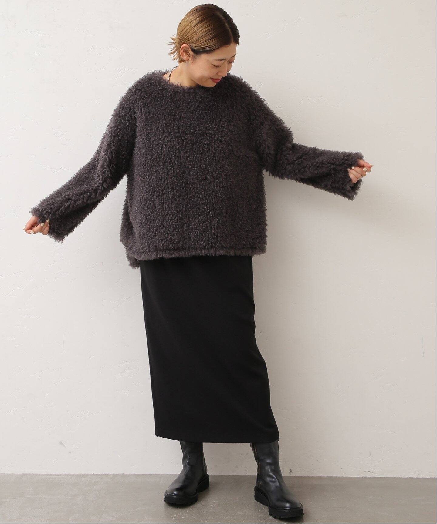 ライクツイル イージータイトスカート（ロング・マキシ丈スカート  