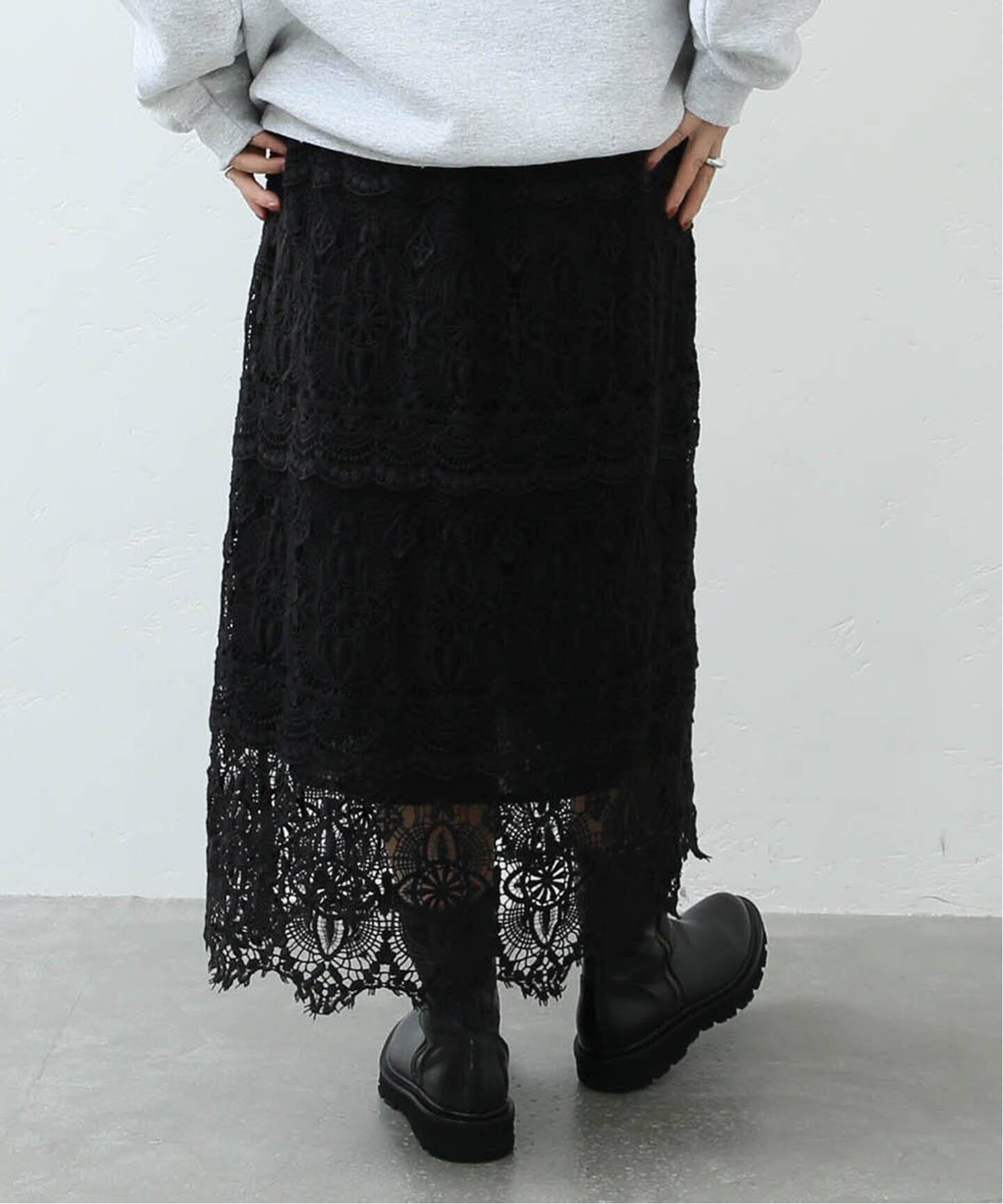 レースMIXスカート（その他スカート）｜journal standard luxe  