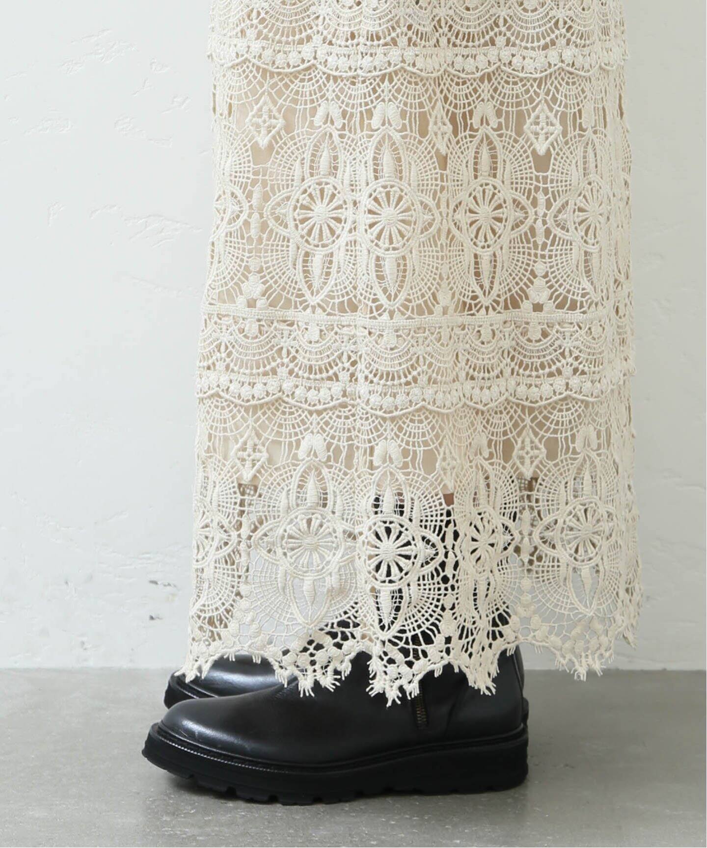 レースMIXスカート（その他スカート）｜journal standard luxe  