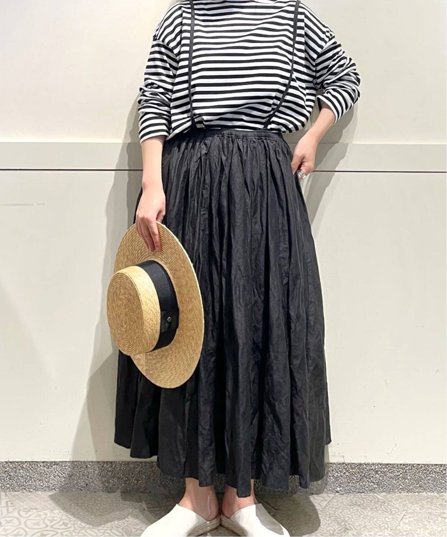 エアワッシャー ギャザースカート（その他スカート）｜journal  