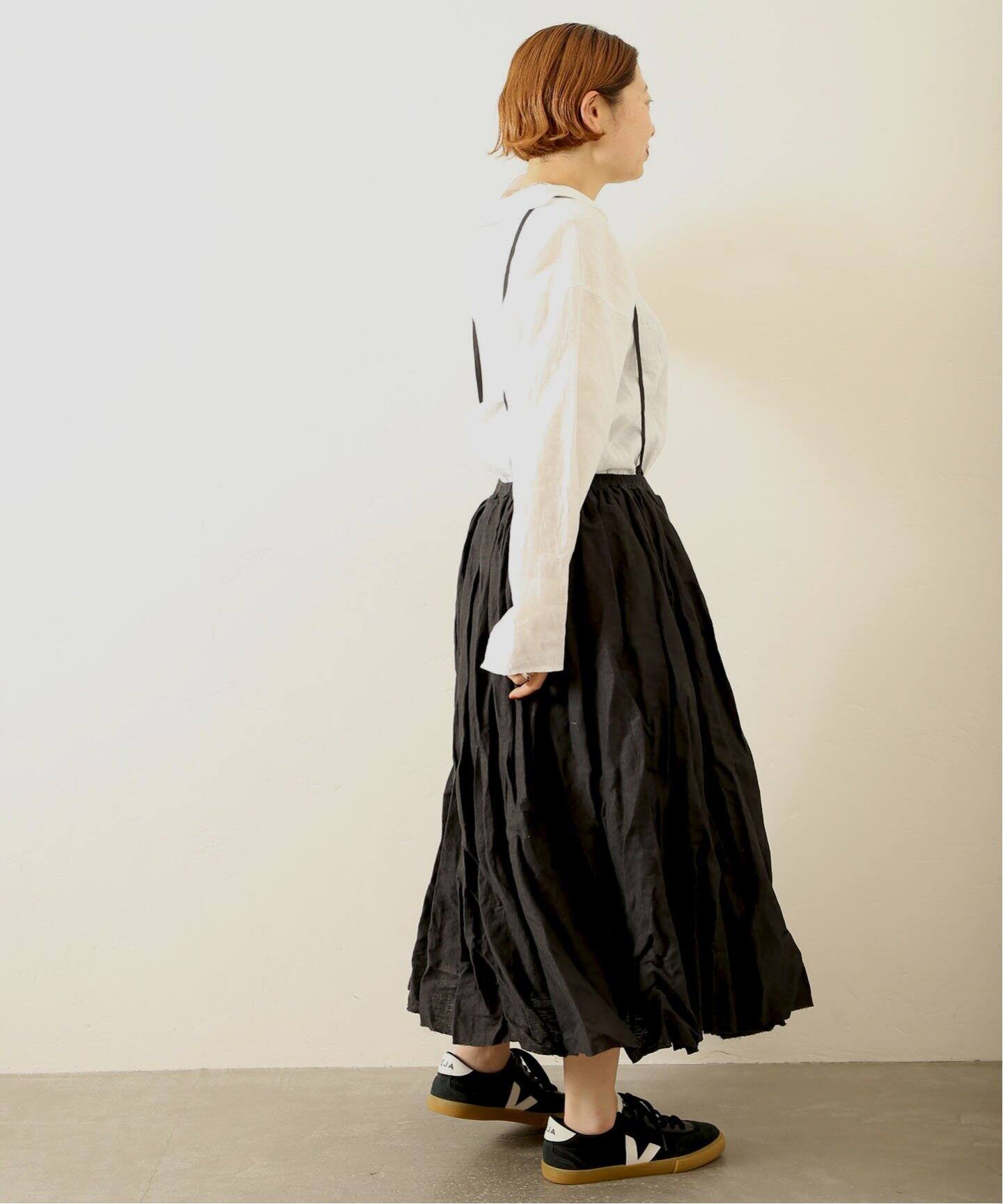 エアワッシャー ギャザースカート（その他スカート）｜journal  